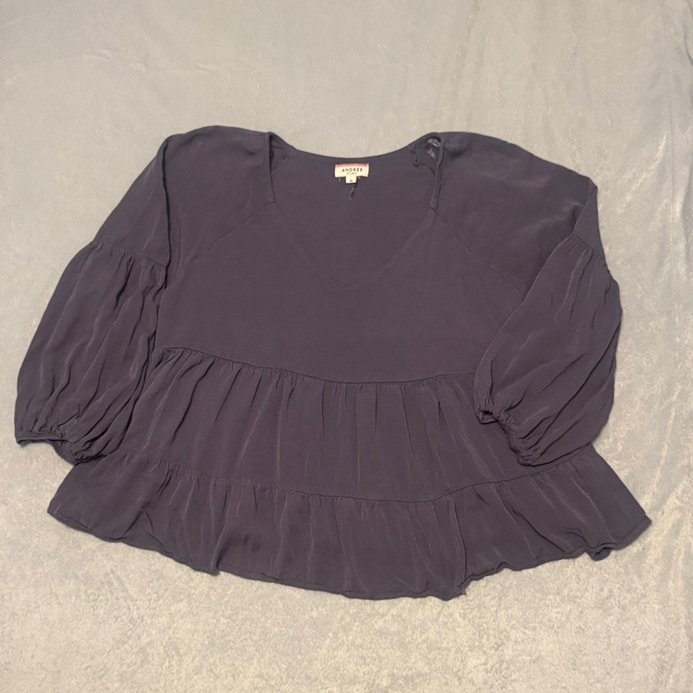 Gray Blouse
